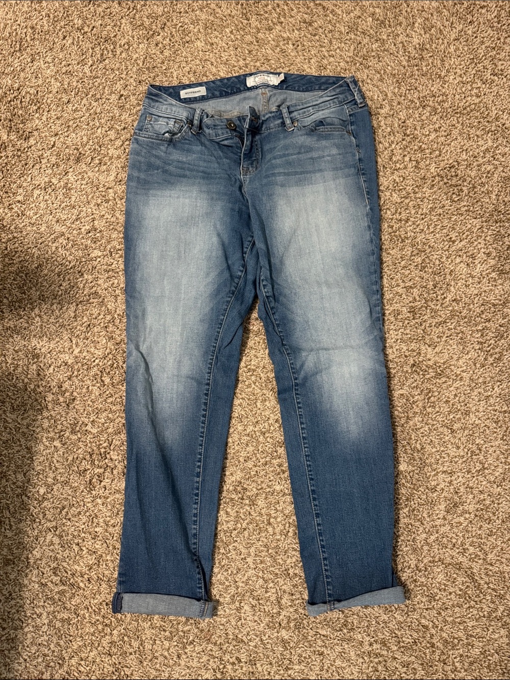 Women’s Light Blue Boyfriend Jeans - Comfortable Everyday Fit